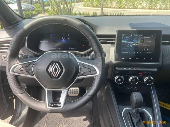 2024 RENAULT CLIO 1.0TCe TECHNO ESPRIT ALPINE HATASIZ 44.000KM