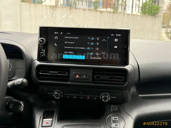İdeal'den Berlingo 1.5 BlueHDI You EAT8