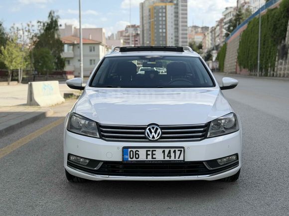 Galeriden Volkswagen Passat Variant 1.6 TDi BlueMotion Comfortline 2013 Model  CAM TAVAN