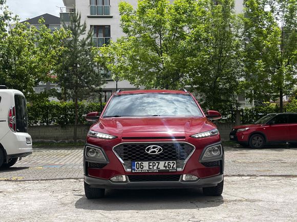 Sahibinden Hyundai Kona 1.6 CRDI Elite Smart 2020 Model  110.000 km Kırmızı