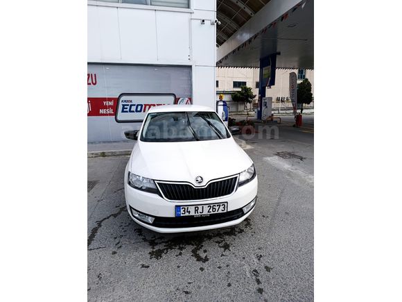 Sahibinden Skoda Rapid 1.4 TDI Ambition 2016 Model İstanbul 190.000 km Beyaz
