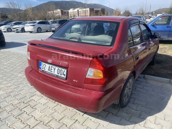 Sahibinden Hyundai Accent 1.5 1.5i GLS 2001 Model Isparta