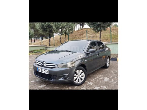 Sahibinden Citroen C-Elysée 1.2 VTi Attraction 2014 Model  242.000 km Füme