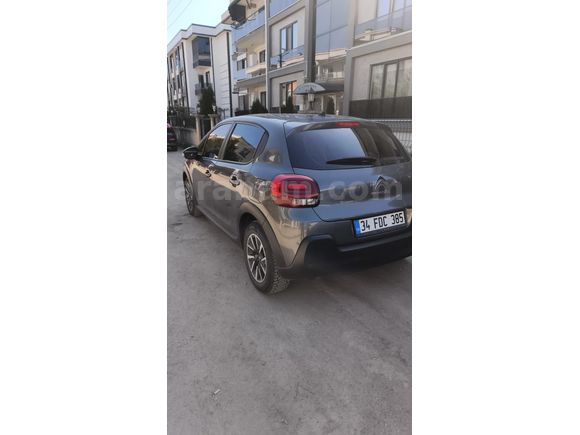 Sahibinden Citroen C3 1.2 PureTech Feel 2022 Model  86500 km Füme