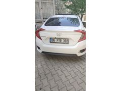 Sahibinden Honda Civic 1.6i VTEC Elegance 2018 Model  74.350 km Beyaz
