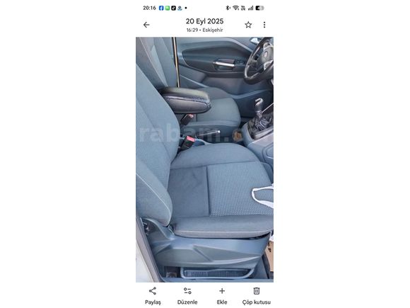 Sahibinden Ford C-Max 1.6 Trend 2015 Model  112.000 km Beyaz