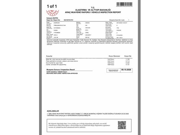 Sahibinden Skoda Rapid 1.6 TDI Elegance 2014 Model 