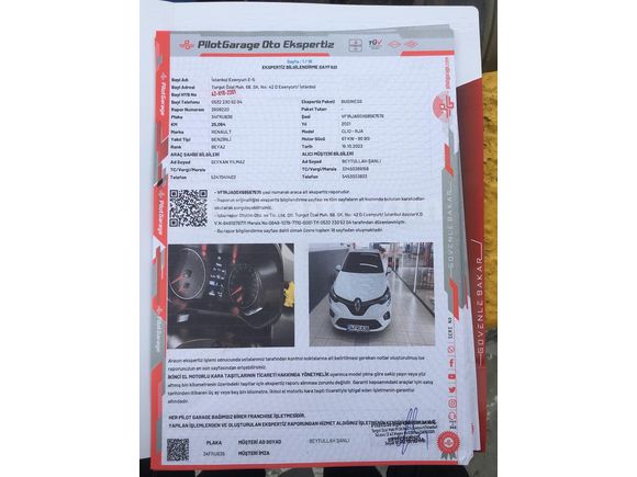 Sahibinden Renault Clio 1.0 TCe Touch 2021 Model 