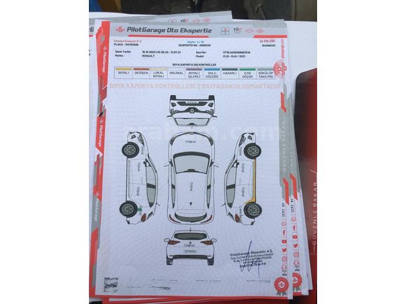 Sahibinden Renault Clio 1.0 TCe Touch 2021 Model 