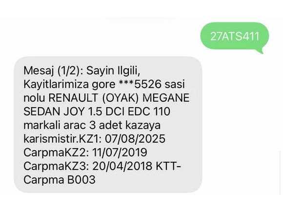 Sahibinden Renault Megane 1.5 dCi Joy 2016 Model Gaziantep