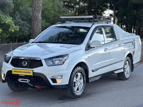 2016+MODEL+4X4+KORANDO SPORTS+25.000 KM+HATASIZ BOYASIZ