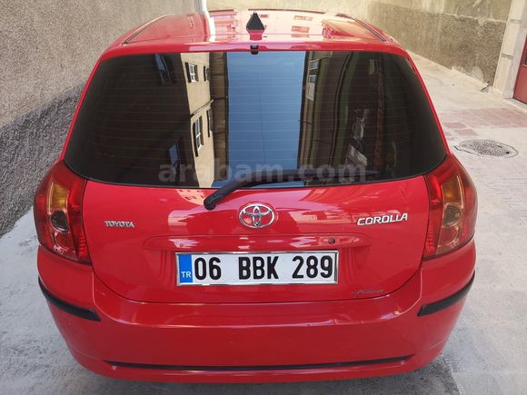 Sahibinden Toyota Corolla 1.6 Terra 2005 Model  km Kırmızı