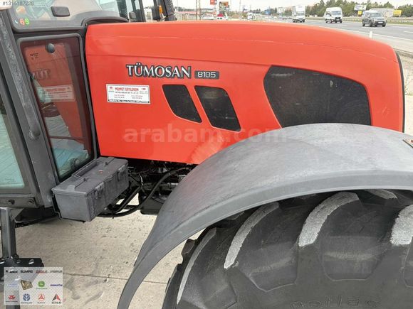 2013 TÜMOSAN 8105 KABİN KLİMA İLKEL ÇOK TEMİZ TRAKTÖR