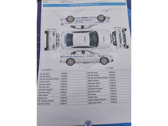 Sahibinden Ford Focus 1.6 Ti-VCT Style 2016 Model Mersin 135.000