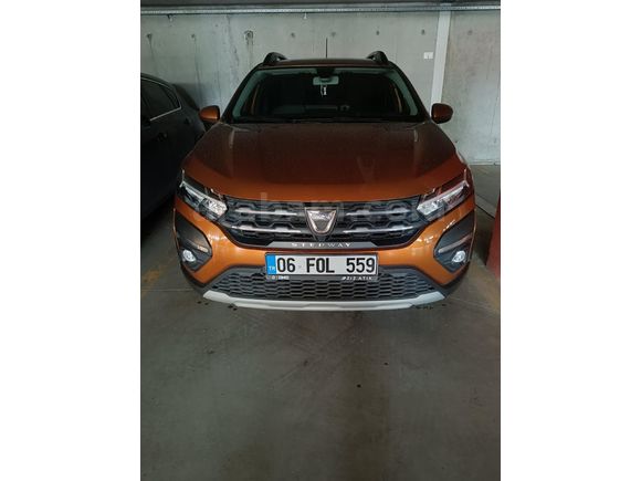 Sahibinden Dacia Sandero Stepway 1.0 Tce Prestige 2022 Model  68.500 km Turuncu