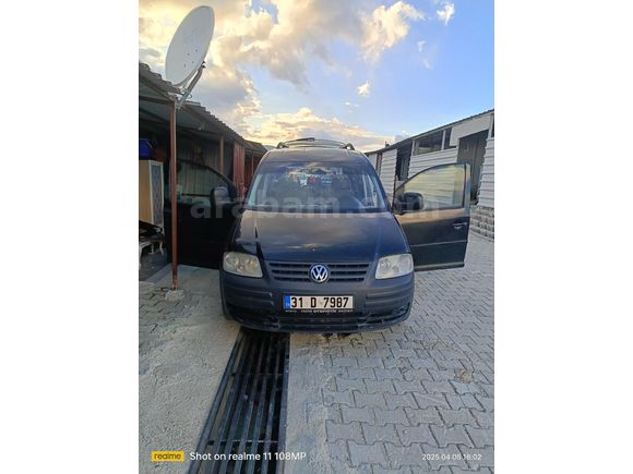 Sahibinden Volkswagen Caddy 1.9 TDI 2005 Model  325.000 km Siyah