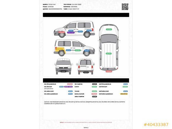SIFIR MOTOR DÜŞÜK KM