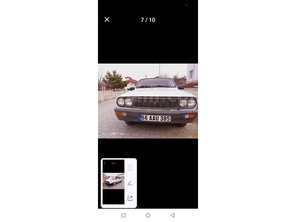 Sahibinden Renault R 12 Toros 1991 Model