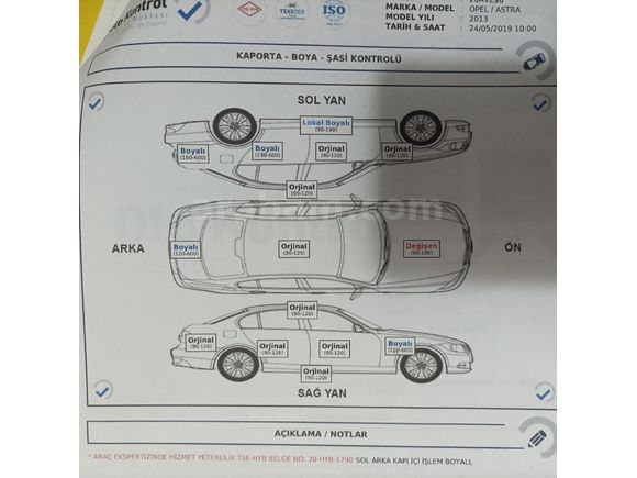 Sahibinden Opel Astra 1.6 Edition 2013 Model