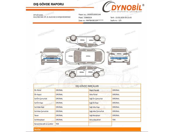 Sahibinden 2023 Corolla 1.5Passion XPack LPG Otmt 46840Km Hatasz