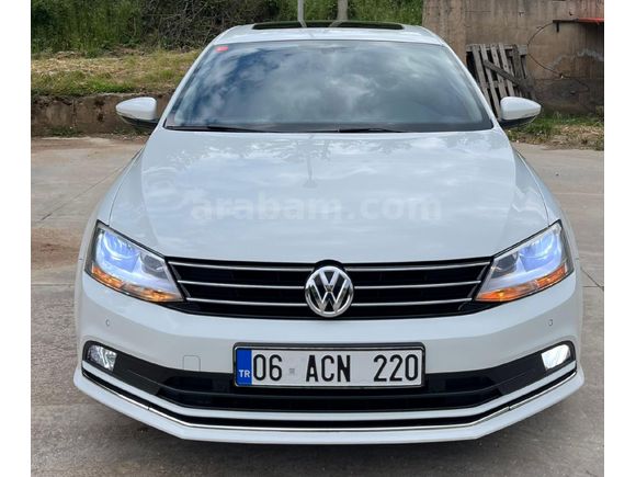 Sahibinden Volkswagen Jetta 1.4 TSi BlueMotion Comfortline 2016 Model  78.000 km Beyaz