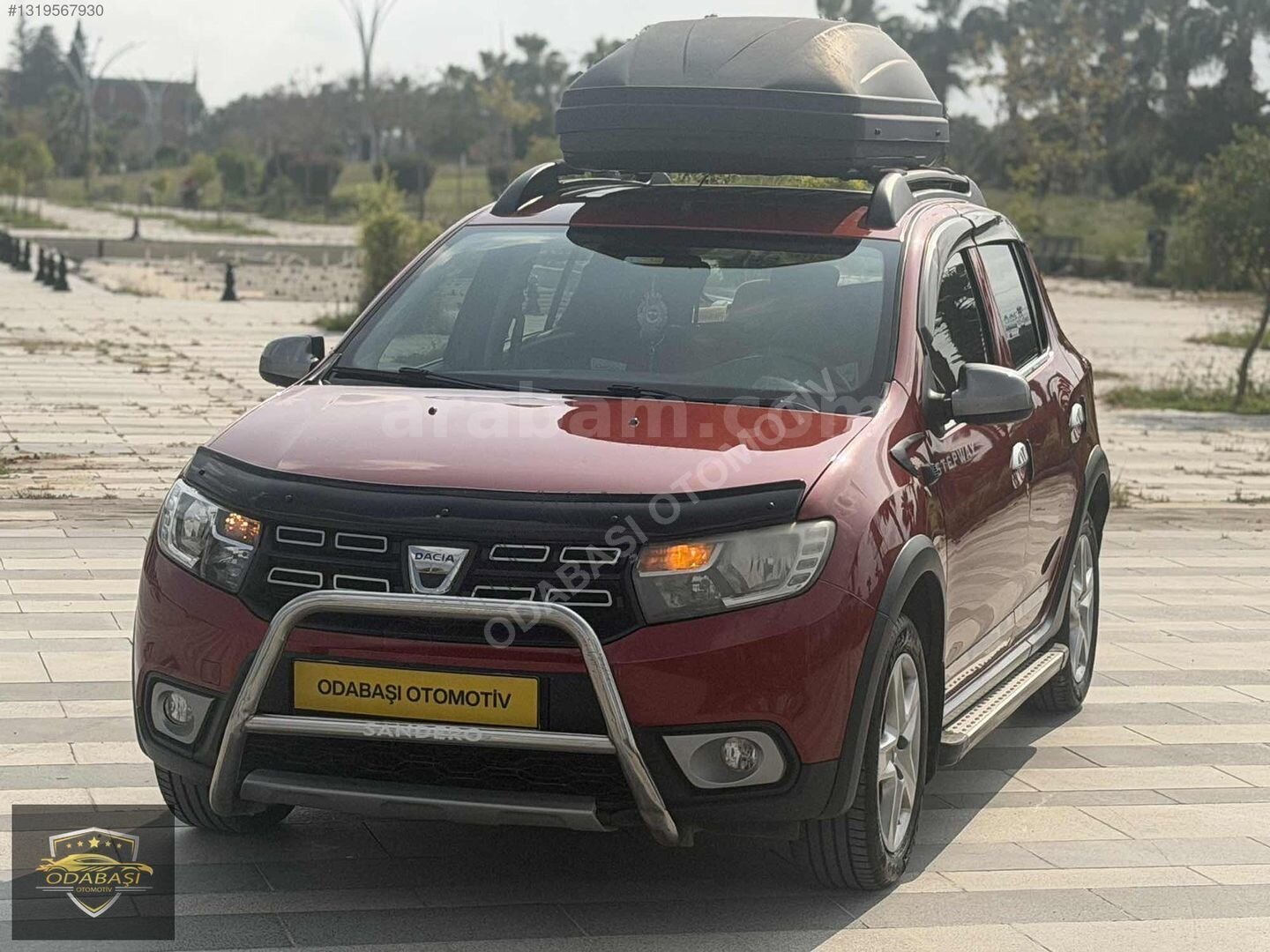 Galeriden Dacia Sandero 0.9 TCe Stepway 2018 Model Mersin 93.500 km Kırmızı 2