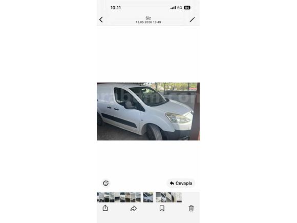 Sahibinden Peugeot Partner 1.6 HDI Comfort Pack 2012 Model Ankara