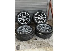 Porsche 21 inç arkalar geniş orijinal jant lastikleri hatasız