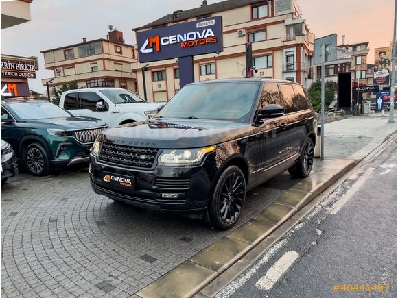 CENOVA MOTORS BAYİ 2014 RANGEROVER VOGUE AUTOBİOGRAPHY İÇİ TABA