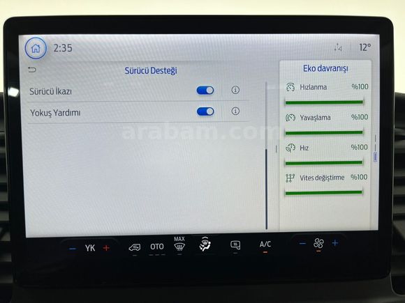 otomobil Ford Transit 350 L Duratorq Çİft Kabin