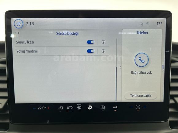 otomobil Ford Transit 350 L Duratorq Çİft Kabin