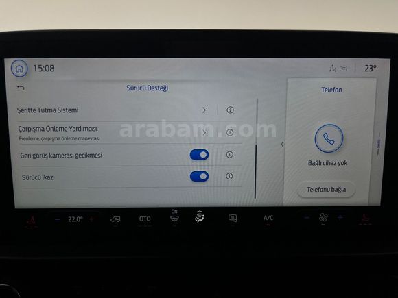 otomobil Ford Transit Custom Van 2.0 EcoBlue Upgrade 320 S Deluxe Otomatik