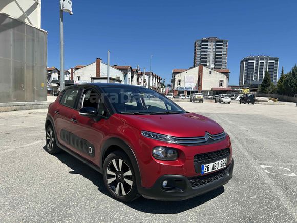 Sahibinden Citroen C3 Shine CAM TAVAN 2019 Model  Düşük KM