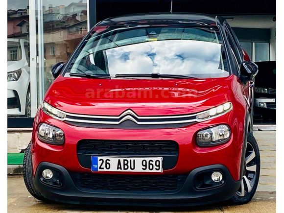 Sahibinden Citroen C3 Shine CAM TAVAN 2019 Model  Düşük KM