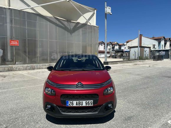 Sahibinden Citroen C3 Shine CAM TAVAN 2019 Model  Düşük KM