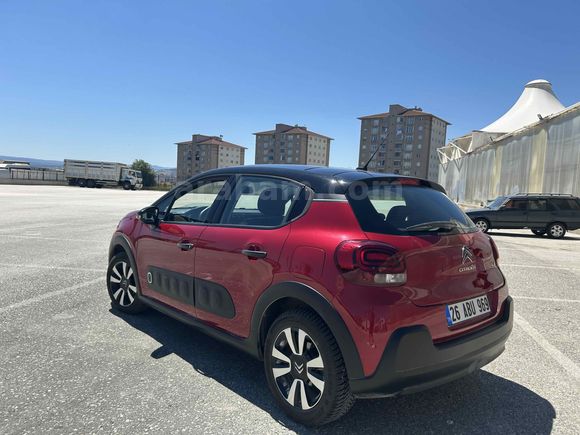 Sahibinden Citroen C3 Shine CAM TAVAN 2019 Model  Düşük KM