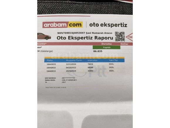Sahibinden Opel Crossland X 1.6 CDTI Enjoy 2017 Model İstanbul