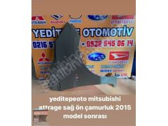 mitsubishi attrage çamurluk