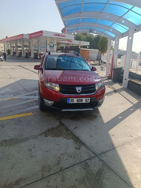 Sahibinden Dacia Sandero 1.5 dCi Stepway 2014 Model İzmir 119.800 km Kırmızı