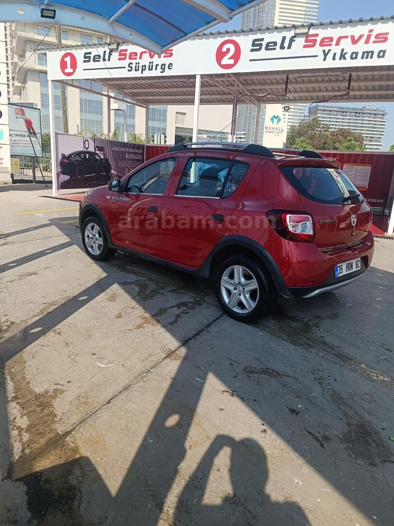 Sahibinden Dacia Sandero 1.5 dCi Stepway 2014 Model İzmir 119.800 km Kırmızı 5