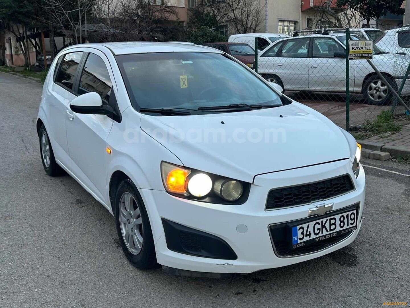 Galeriden Chevrolet Aveo 1.4 LT 2012 Model Kocaeli 200.000 km Beyaz 1