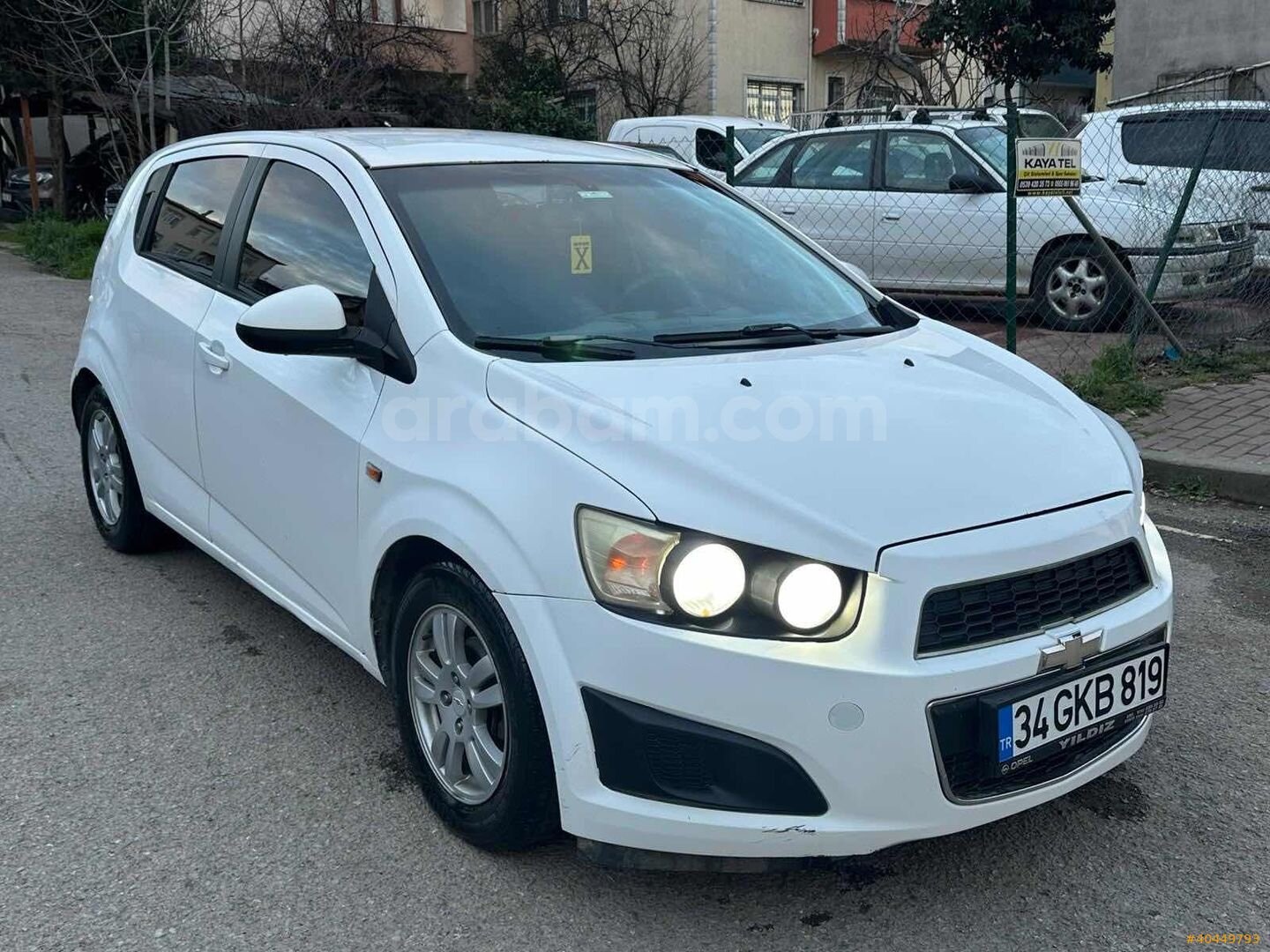 Galeriden Chevrolet Aveo 1.4 LT 2012 Model Kocaeli 200.000 km Beyaz 3