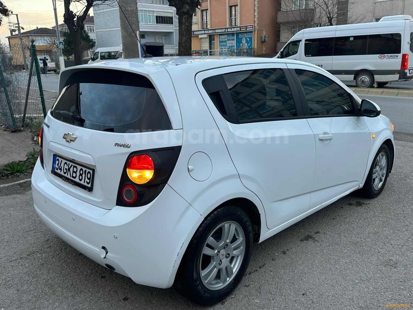 Galeriden Chevrolet Aveo 1.4 LT 2012 Model Kocaeli 200.000 km Beyaz 5