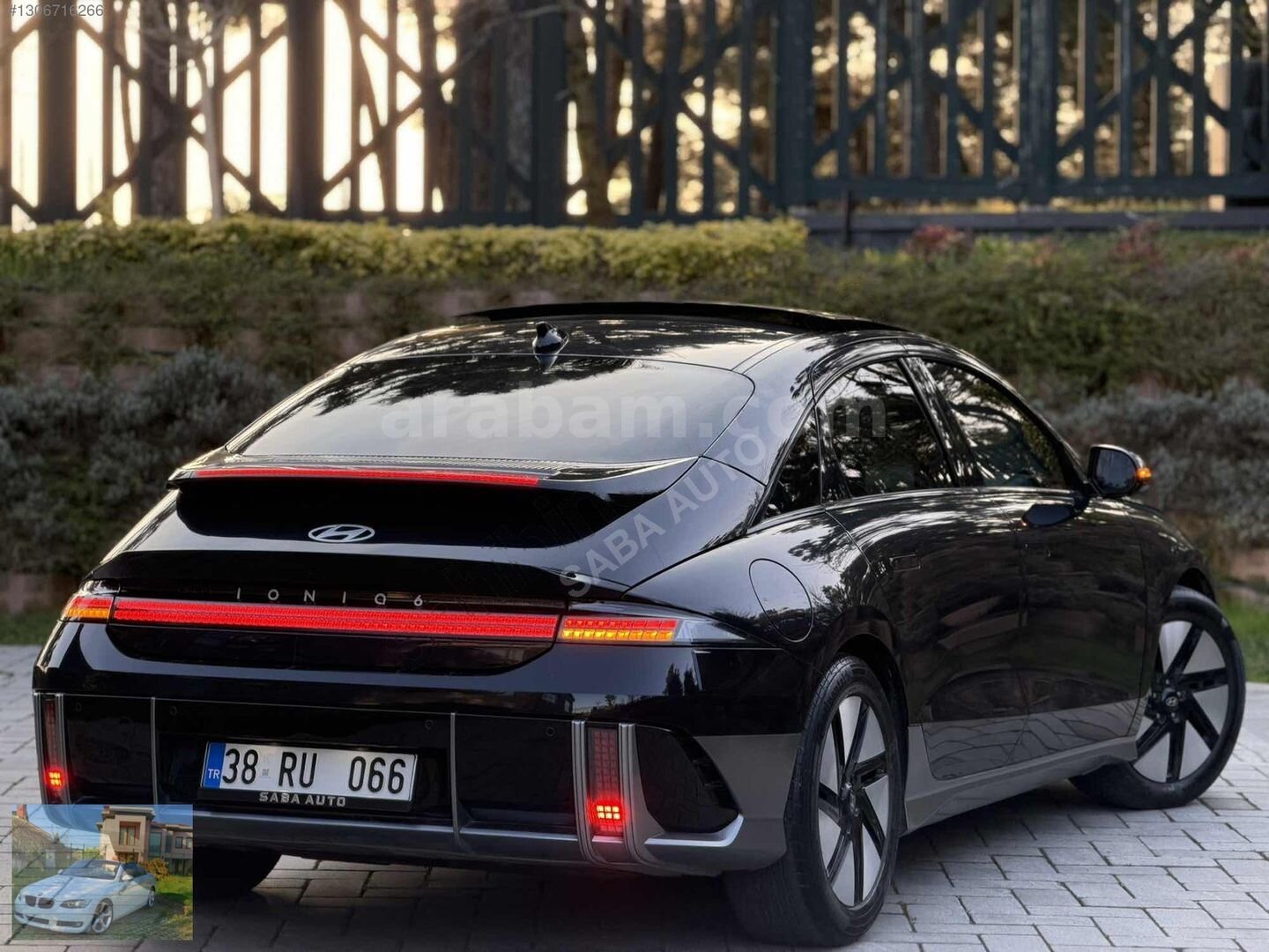 Galeriden Hyundai Ioniq 6 Advance 2023 Model İstanbul 69.000 km Siyah 6