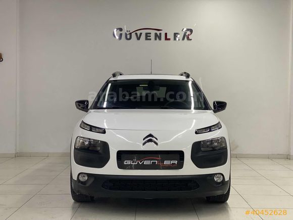 GÜVENLER'DEN CITROEN C4-CACTUS-1.6-E-HDİ SHİNE KUSURUZ-CAM TAVAN