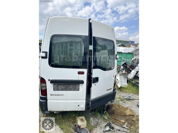 Renault Master 2 (2003-2010) Çıkma ORİJİNAL Bagaj Kapağı