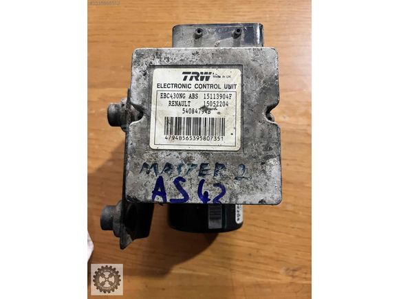 Renault Master ABS Beyni 15113904F 15052204 8200528357