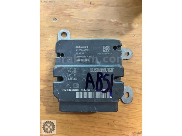 RENAULT TRAFİC AİRBAG BEYNİ A2C80862803