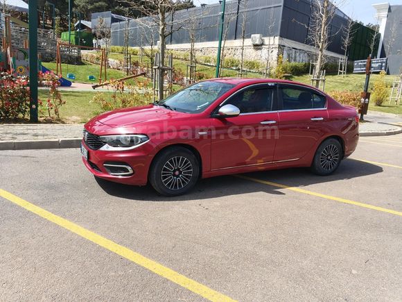 Sahibinden Fiat Egea 1.4 Fire Mirror 2019 Model İstanbul 125.500 km Kırmızı