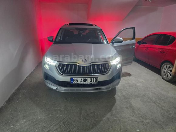 Sahibinden Skoda Kodiaq 1.5 TSI GreenTec Prestige 2022 Model Van 17.000 km Gri (Gümüş)